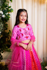 Rangeela bandhani lehenga