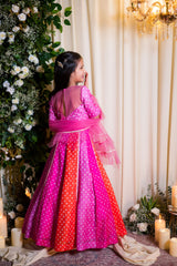 Rangeela bandhani lehenga
