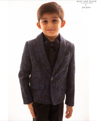 Jacquard Silk suit set