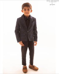 Jacquard Silk suit set