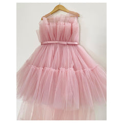 Dress Frills with trail