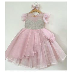 Shimmer organza gown