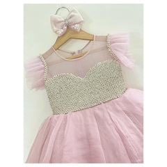 Shimmer organza gown