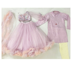 Lavender lehenga set