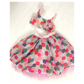 Dipped in polka lehenga set