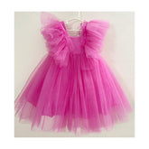 Feathers and frills dress