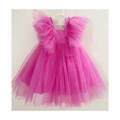 Feathers and frills dress