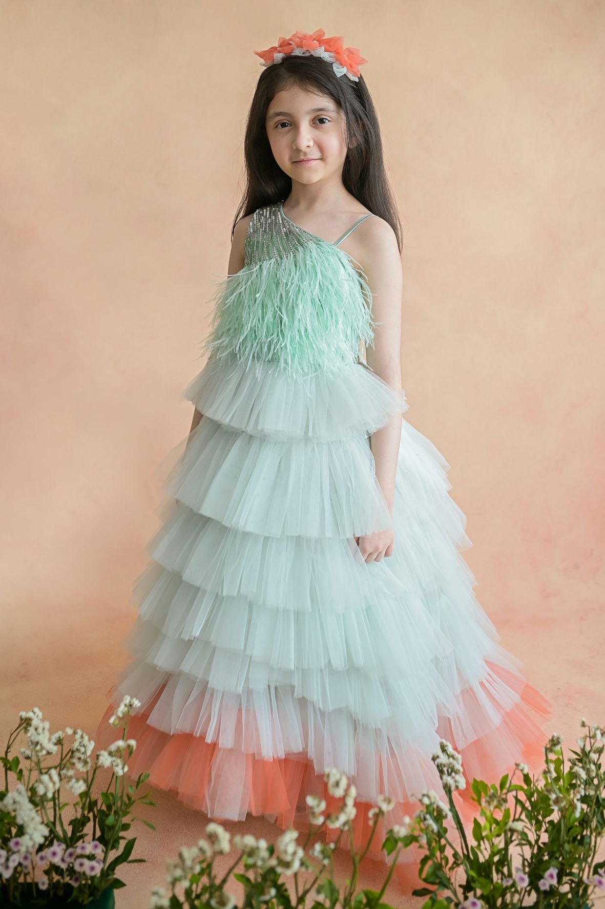 Spring morning gown