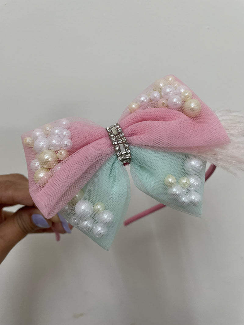 Pocket pearls hairband/hairclip