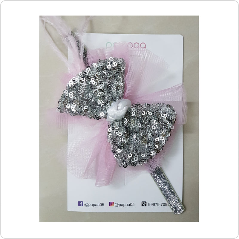 Glitter bow